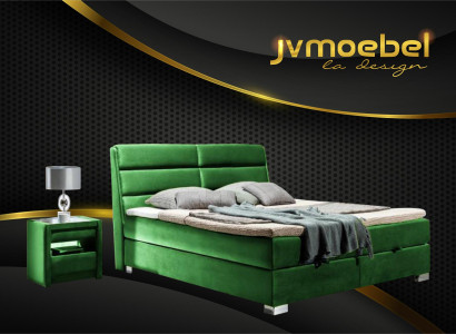 Bett 2x Nachttisch 3 tlg. Schlafzimmer Luxus Set Design Möbel Modern Betten Neu